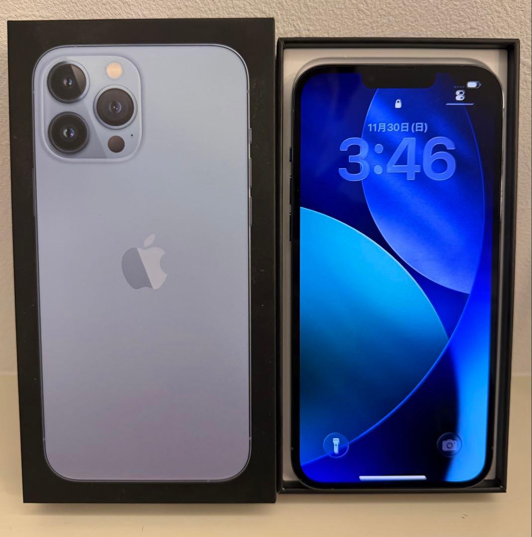 〈美品〉iPhone13ProMax512GB SIMフリー（バッテリー95%）