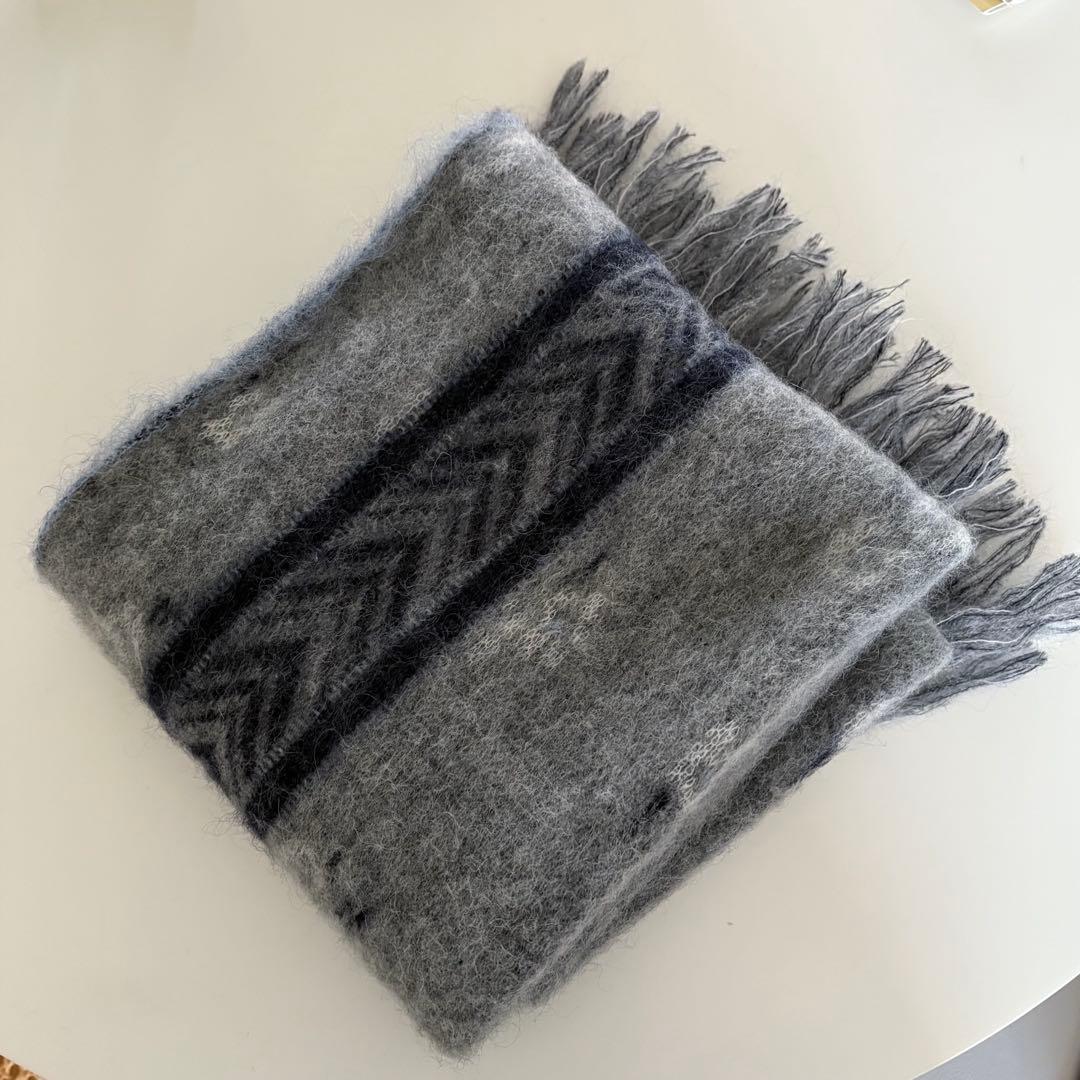 小物 Mame Kurogouchi Osmanthus Motif Scarf