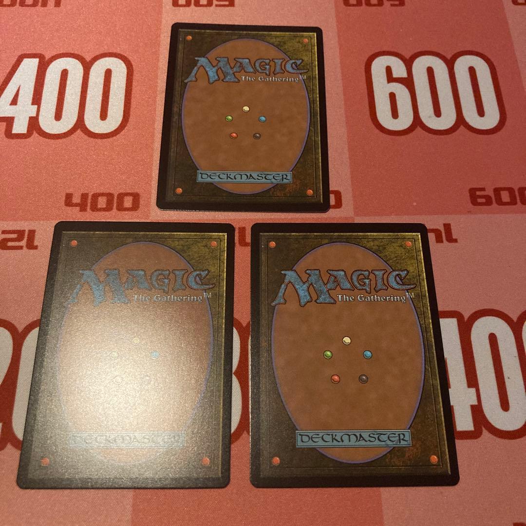 MTG 不毛の大地　ボーダーレス　3枚