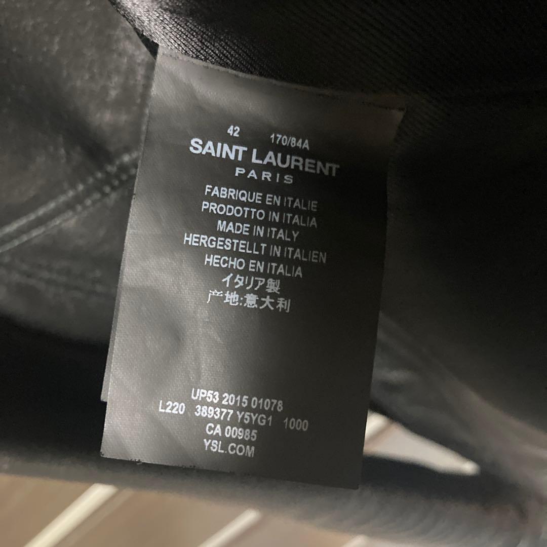 Saint Laurent 15SS エディスリマン期 レザージャケット