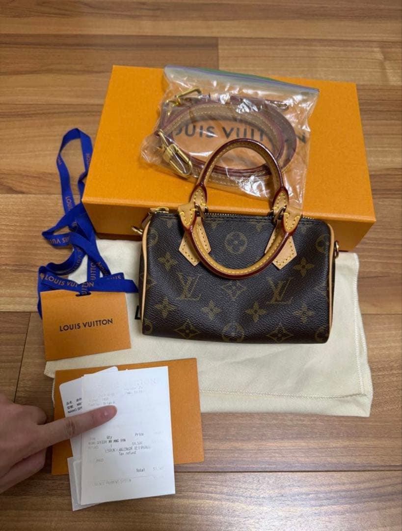 Louis Vuitton ナノスピーディー