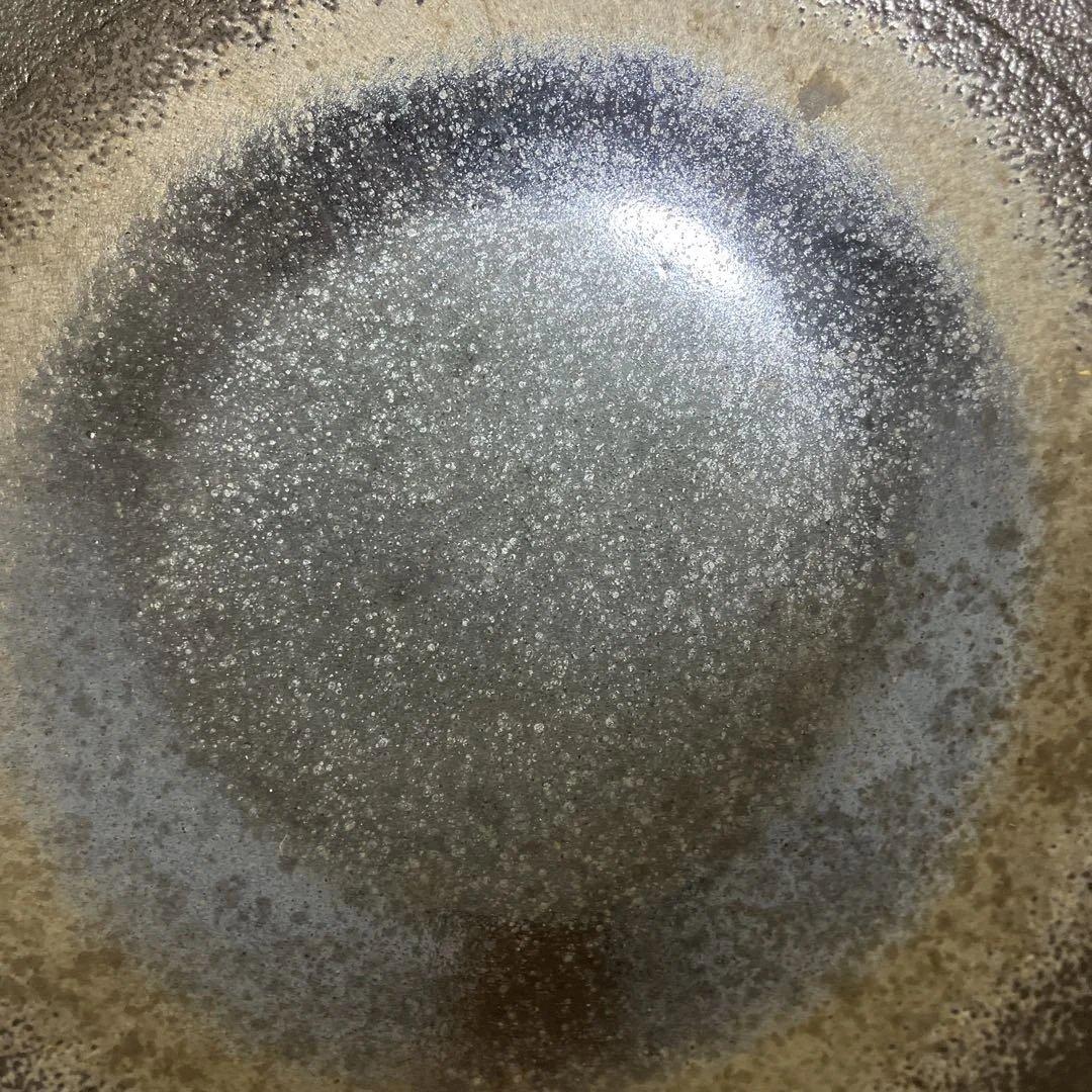 益子焼　河原健雄作　大皿