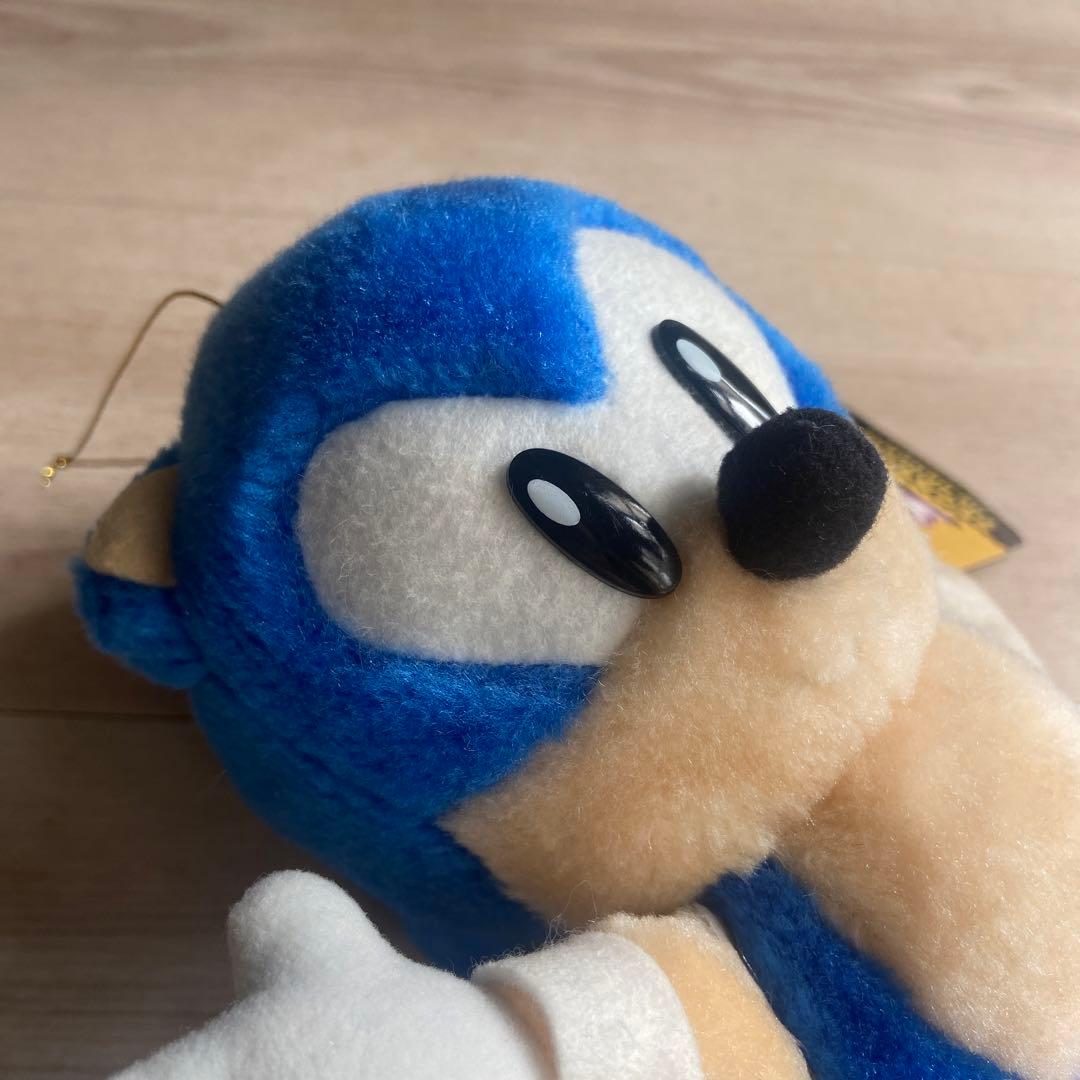 セガハイテクパーク景品　ソニック ぬいぐるみ SEGA 平成レトロ　非売品