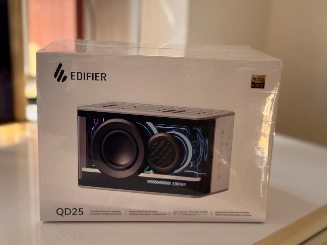 EDIFIER QD25 ワイヤレススピーカー ホワイト