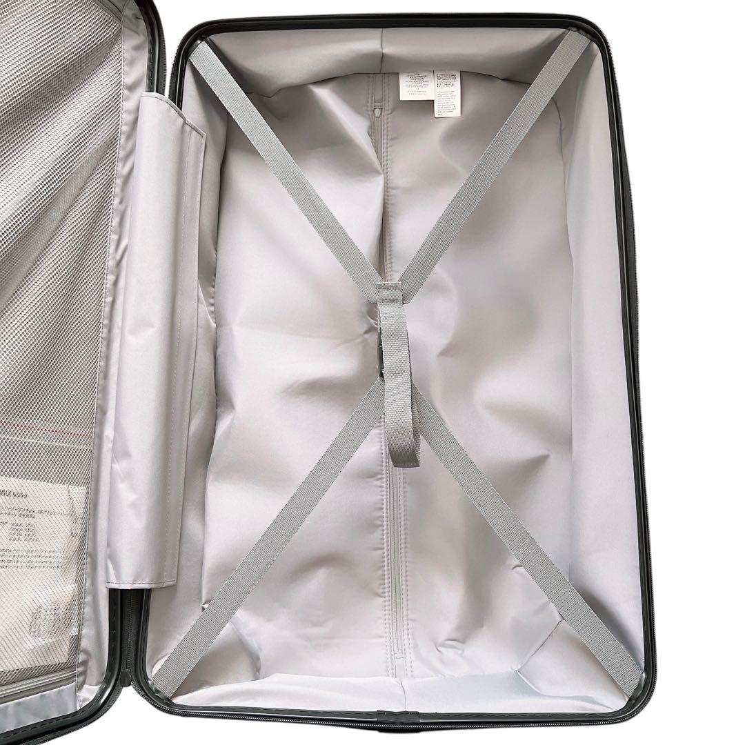 無印良品 キャリーバーの高さを自由に調節できる　ハードキャリーケース　88L ②