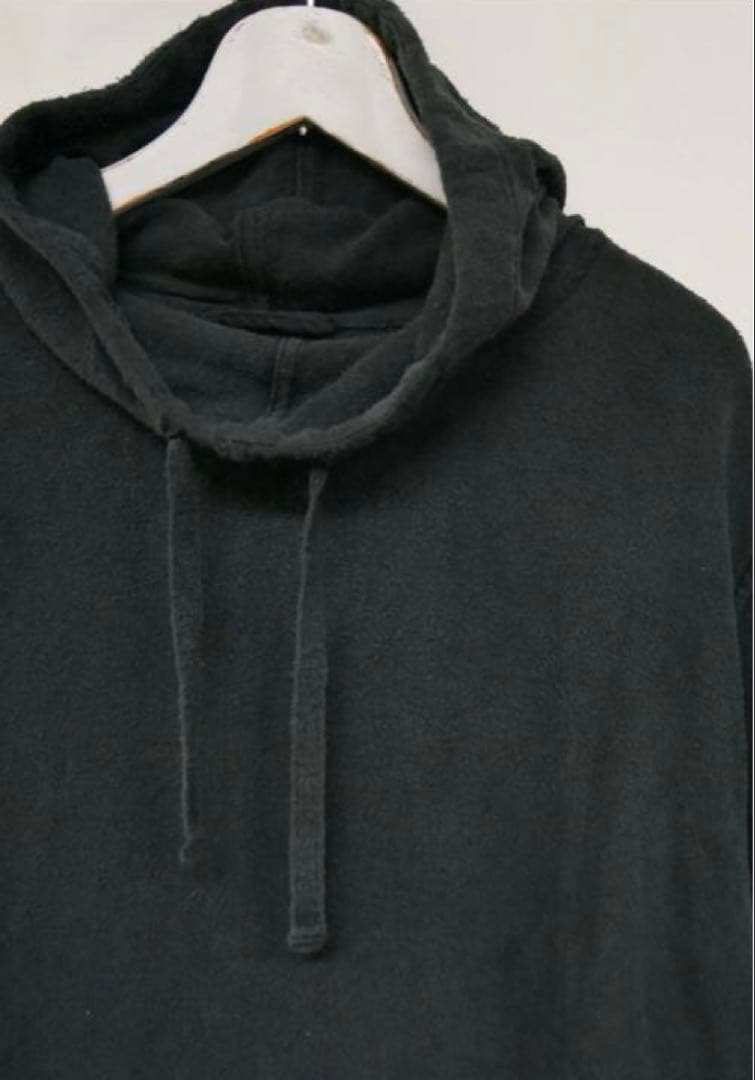 COMOLI シルクネップビエラパーカー　ブラック