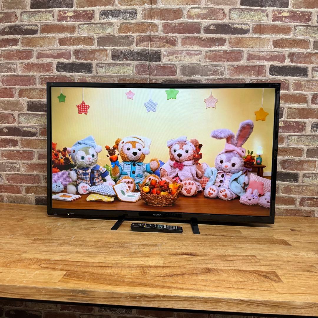 シャープ 40V型 液晶テレビ 2T-C40AE1 外付けHDD 裏番組録画対応