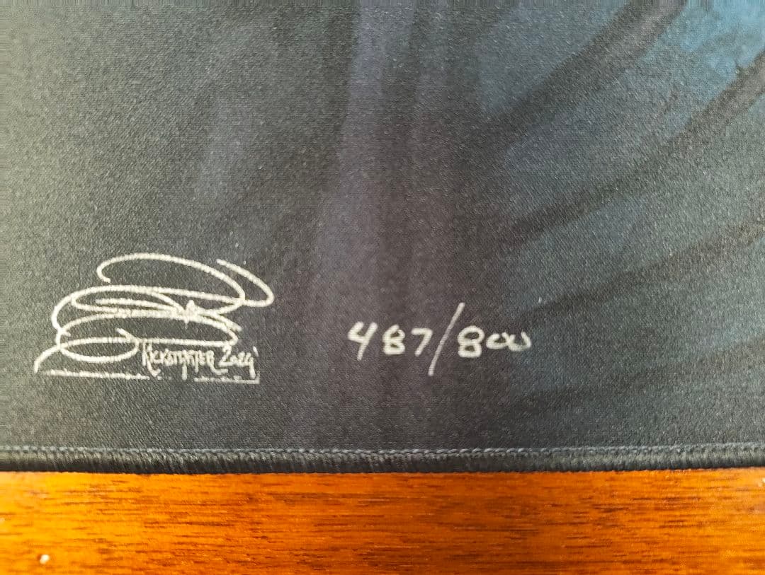 エリシュノーン　限定プレイマット　アーティストサインド