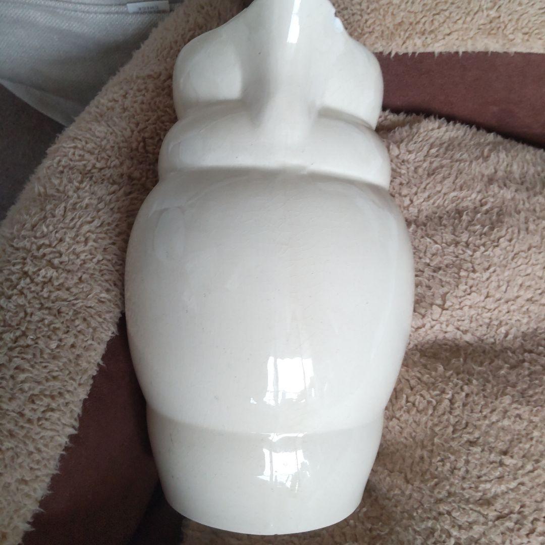 フランス　アンティーク　ロンシャン　水差し　ピッチャー　ジャグ　ピシェ　陶器