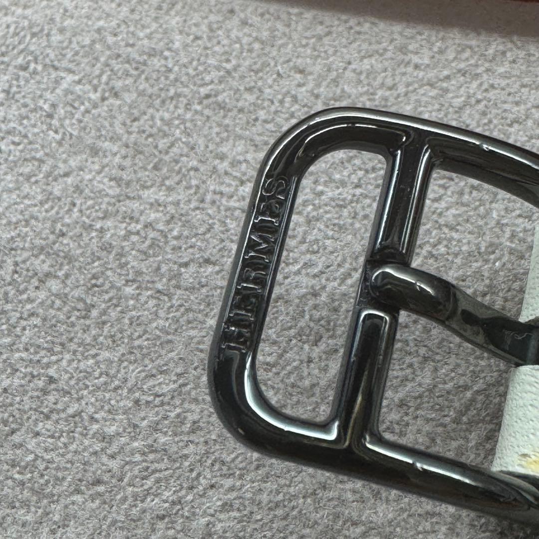 2567 Apple Watch エルメス　ホワイト　ドゥブルトゥール　二重