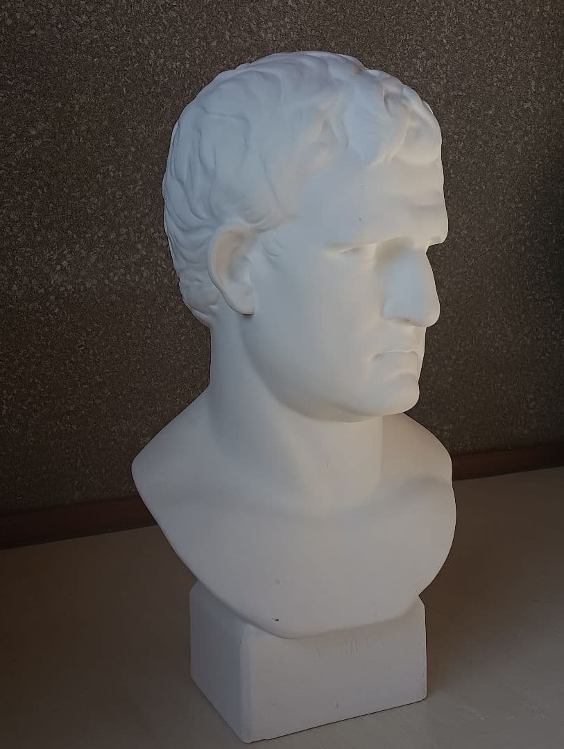 石膏像 アグリッパ（デッサン用）受験・練習用／発送対応