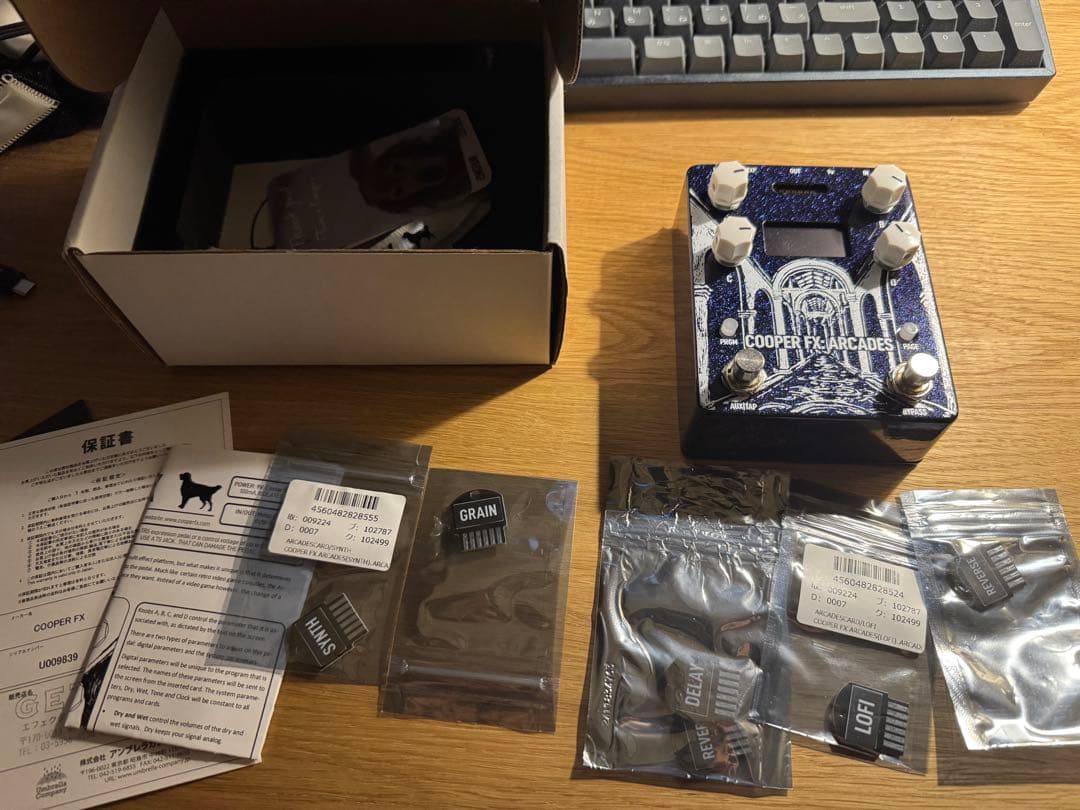 COOPER FX ARCADES ギターエフェクター