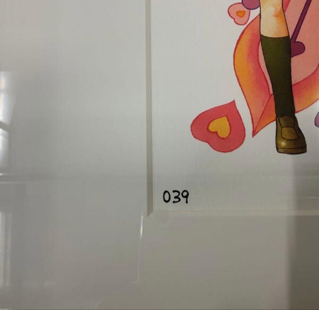 金色のガッシュ!!と雷句誠原画展 金色のガッシュ!! ティオ&恵 複製原画