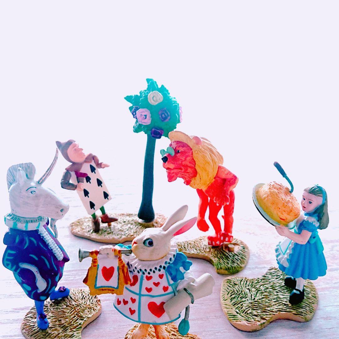 超レア‼️不思議の国のアリス フィギュア セット 沢入込み