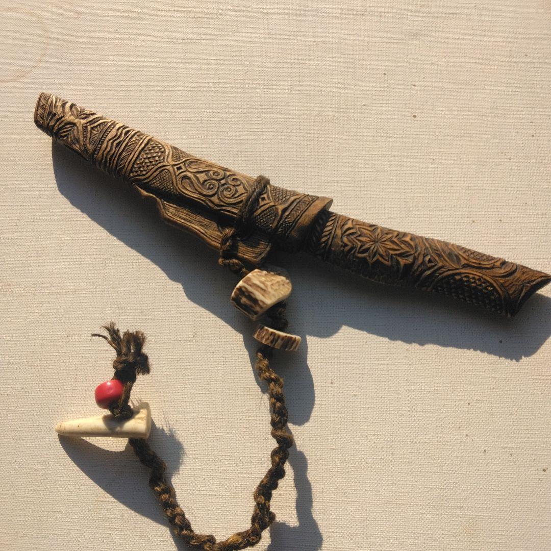 アイヌマキリ　北海道　骨董