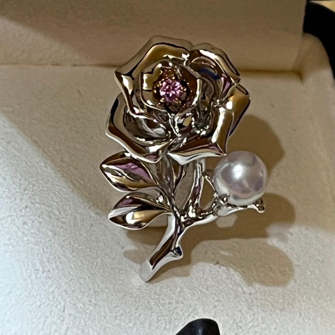 ミキモト クリスマス・チャリティ2013年 ピンブローチ