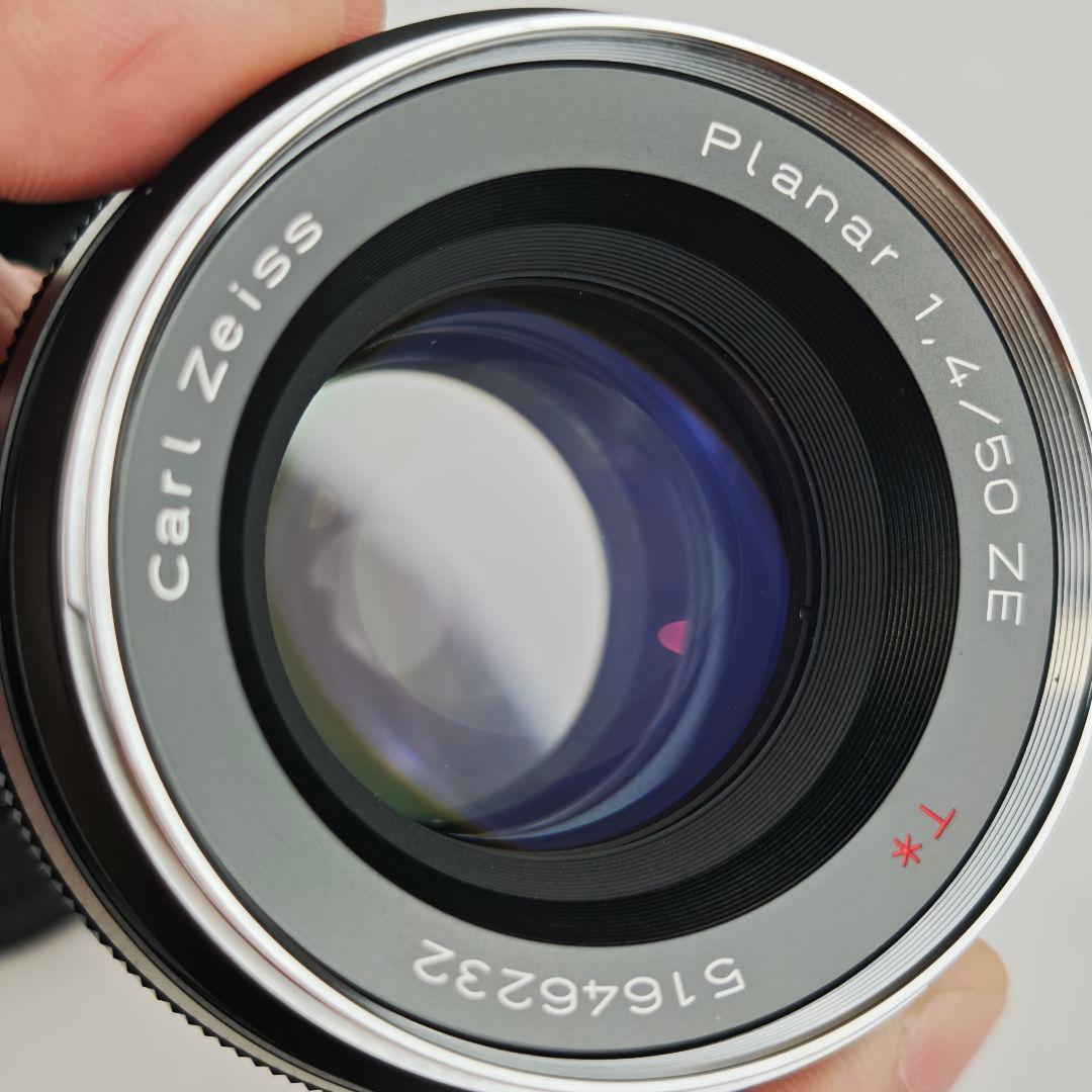 カールツァイス　プラナー50mm/F1.4 ZE （キャノンEF）