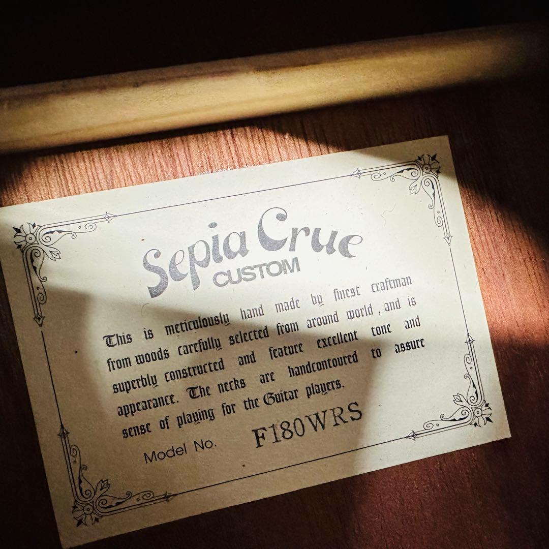 sepia crue セピア　アコースティックギター　F180WRS