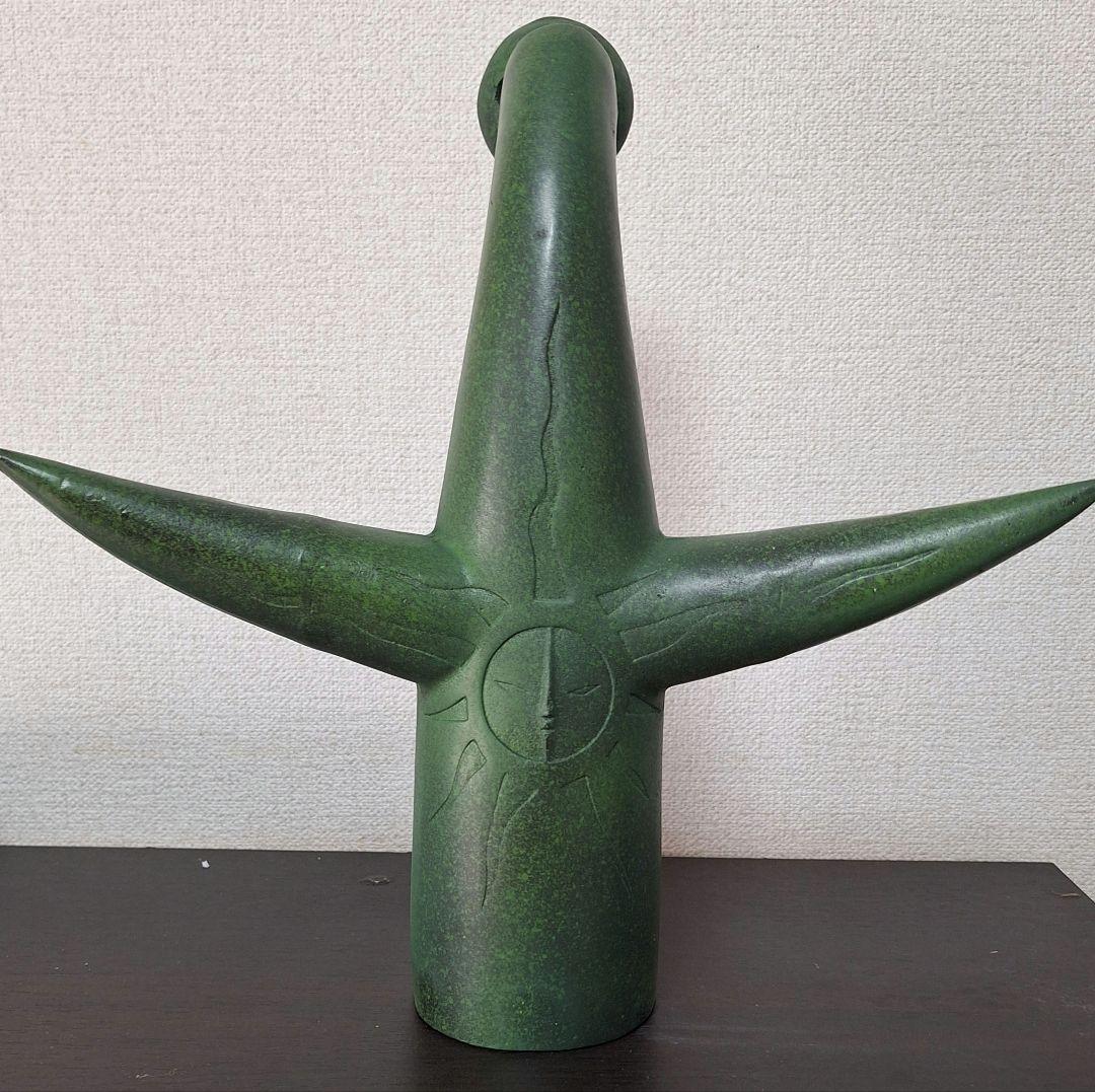 太陽の塔 岡本太郎 ブロンズ像 　美品　大阪万博 非売品 専用箱付　置物　オブジ