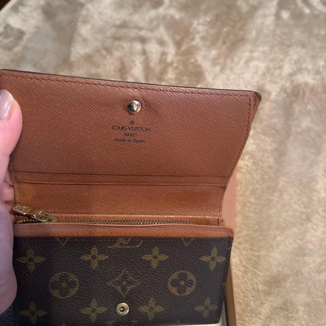 LOUIS VUITTON 二つ折り財布 ダークブラウン