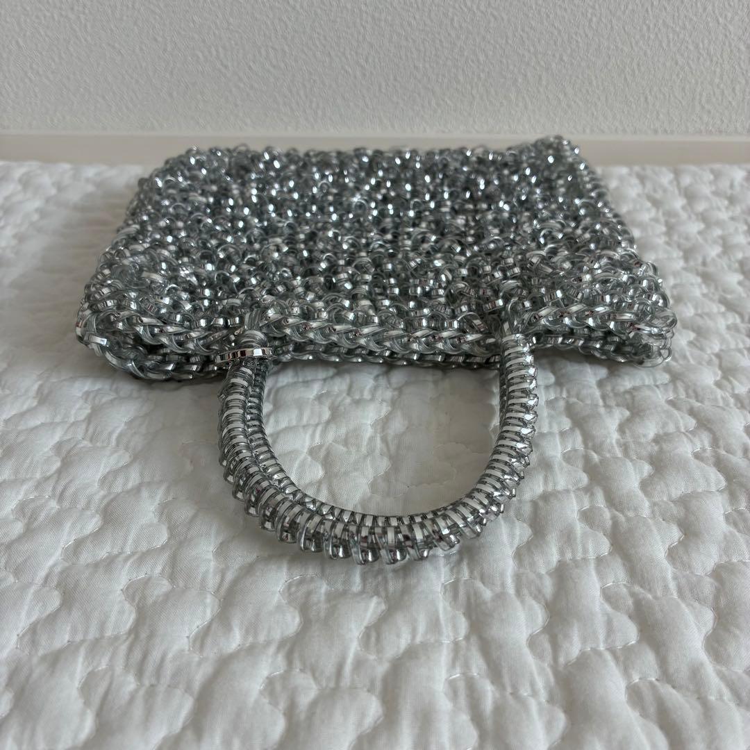 ＼極美品／アンテプリマ ワイヤーバッグ スタンダード ミニアトゥーラ シルバー