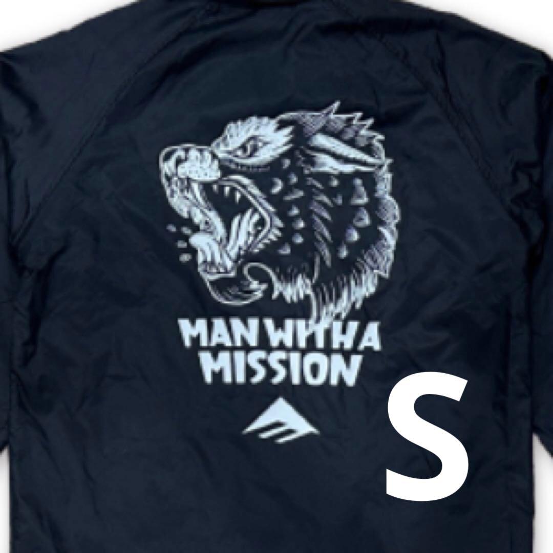 ✨マンウィズ ×EMERICA COACH JACKET S ブラック