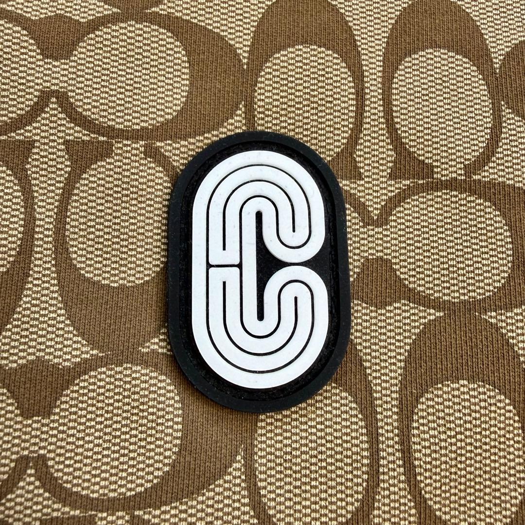 【未使用級】 COACH コーチ シグネチャー柄 パーカー フーディ