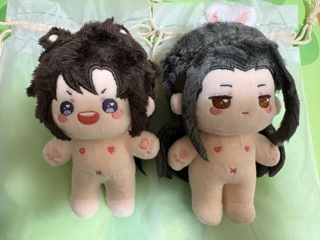 魔道祖師 kazeぬい 10cm 魏無羨&藍忘機 セーラー服