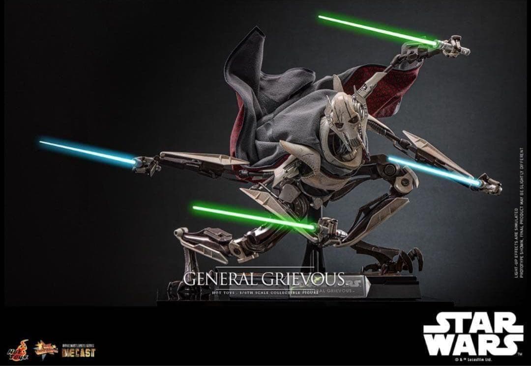 ホットトイズ スター・ウォーズ シスの復讐 グリーヴァス将軍 MMS760D67
