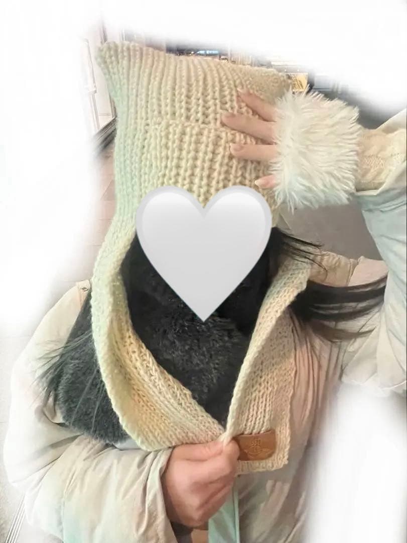 【viviennewestwood ヴィヴィアンウエストウッド】猫耳付きニット帽