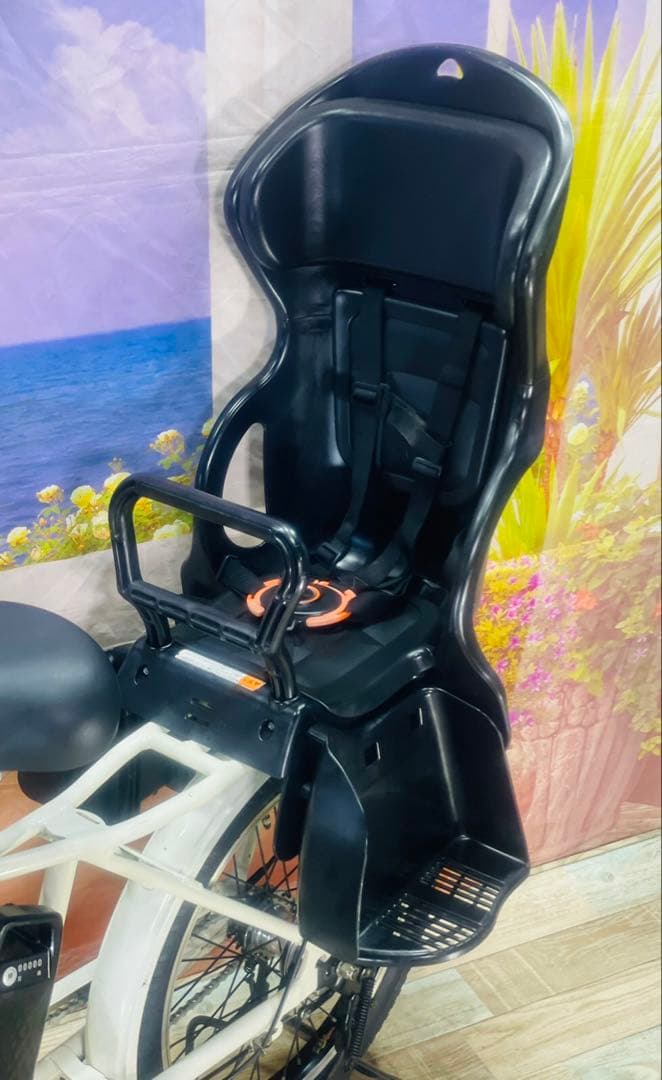 1年保証　ギュットアニーズ⭐️16AH子供乗せ電動アシスト自転車Y3188