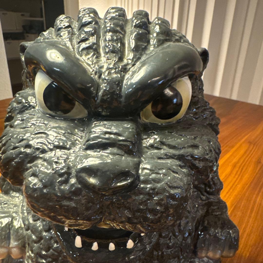 1994年製 ゴジラ 貯金箱　黒