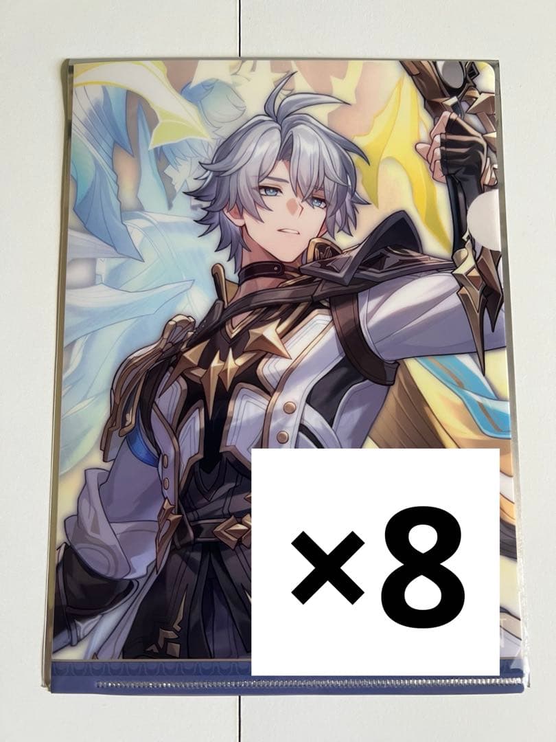 崩壊スターレイル　クリアファイル　ファイノン　ラウンドワン限定　8枚セット