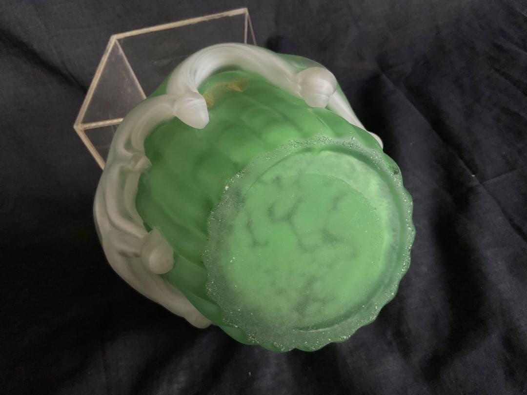 藤田喬平「金彩灰皿」(供箱入り)