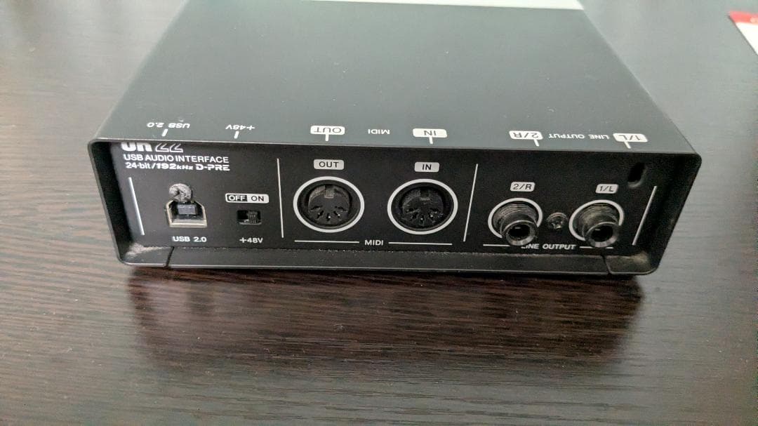 D*e様 UR22 オーディオインターフェイス+CubaseAIダウンロードカー