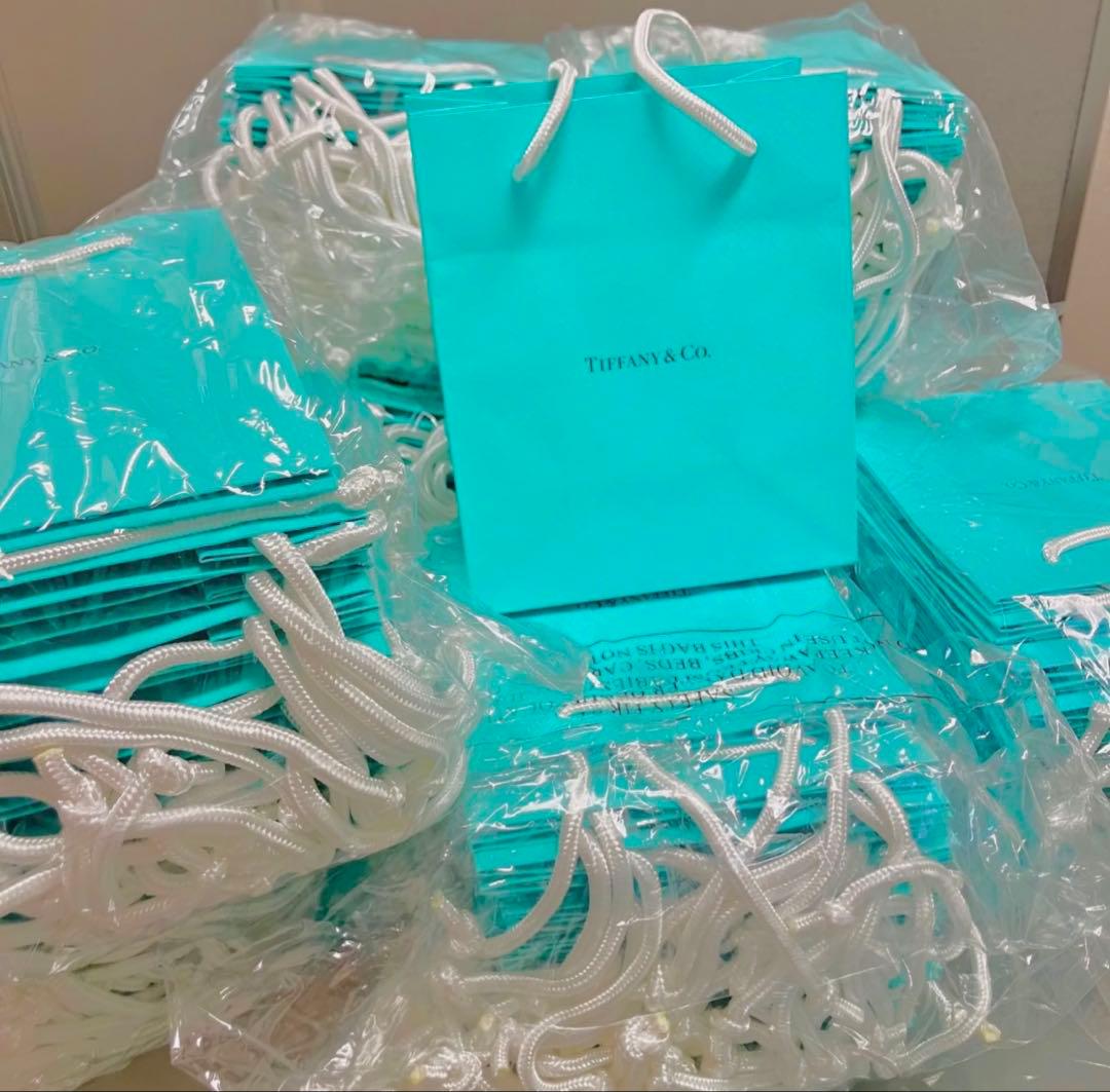 Tiffanyティファニーミニショッパー紙袋100枚