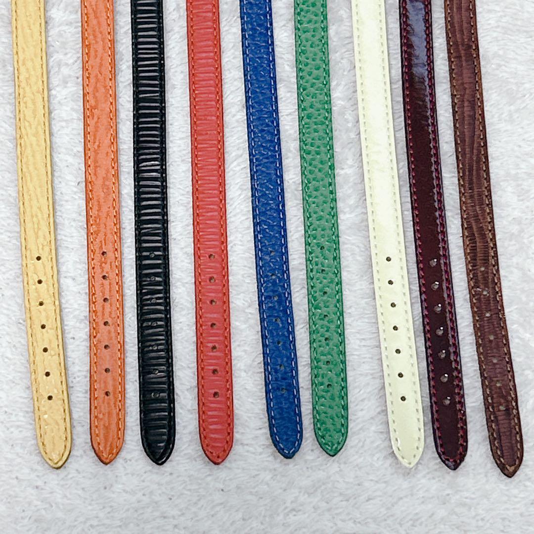 未使用 FENDI チェンジベルト カメレオン 9本 箱 640L 替えベルト