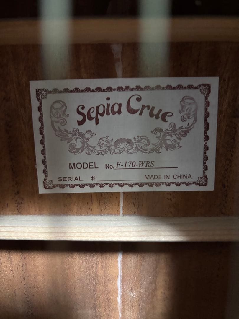 アコースティックギター Sepia Crue F-170-WRS ブルーバースト