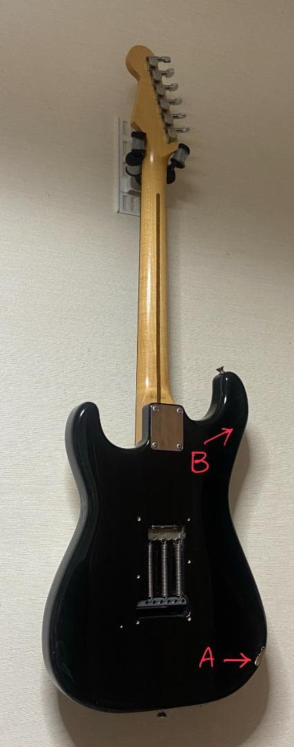 Fender Japan Stratocaster ブラック 新品弦張りたて♥