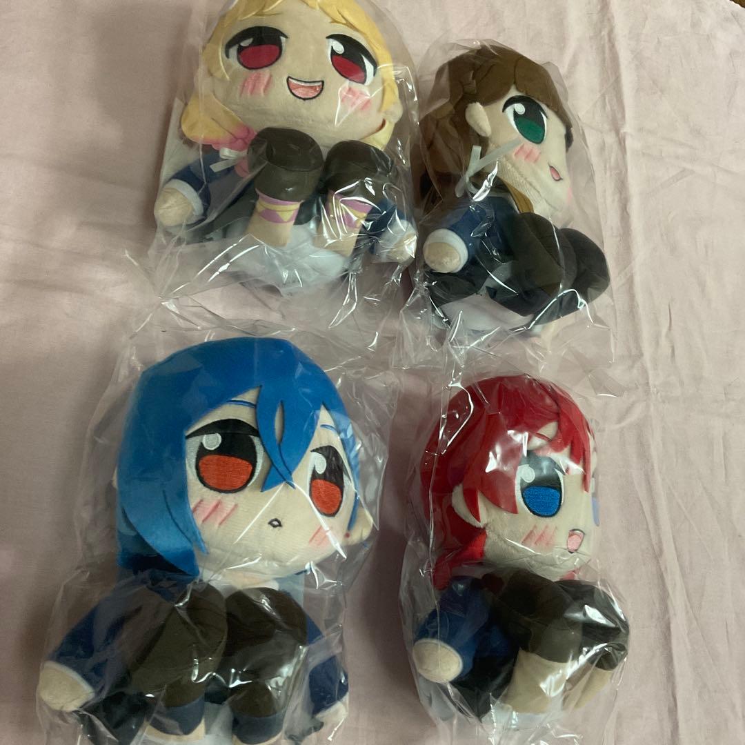 た*い様 ラブライブ スーパースター くりぱん ぬいぐるみ 4人セットおすわりL