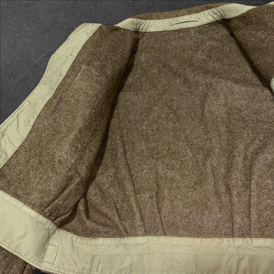 50s British Army ウール地 バトルドレスジャケット US 短丈