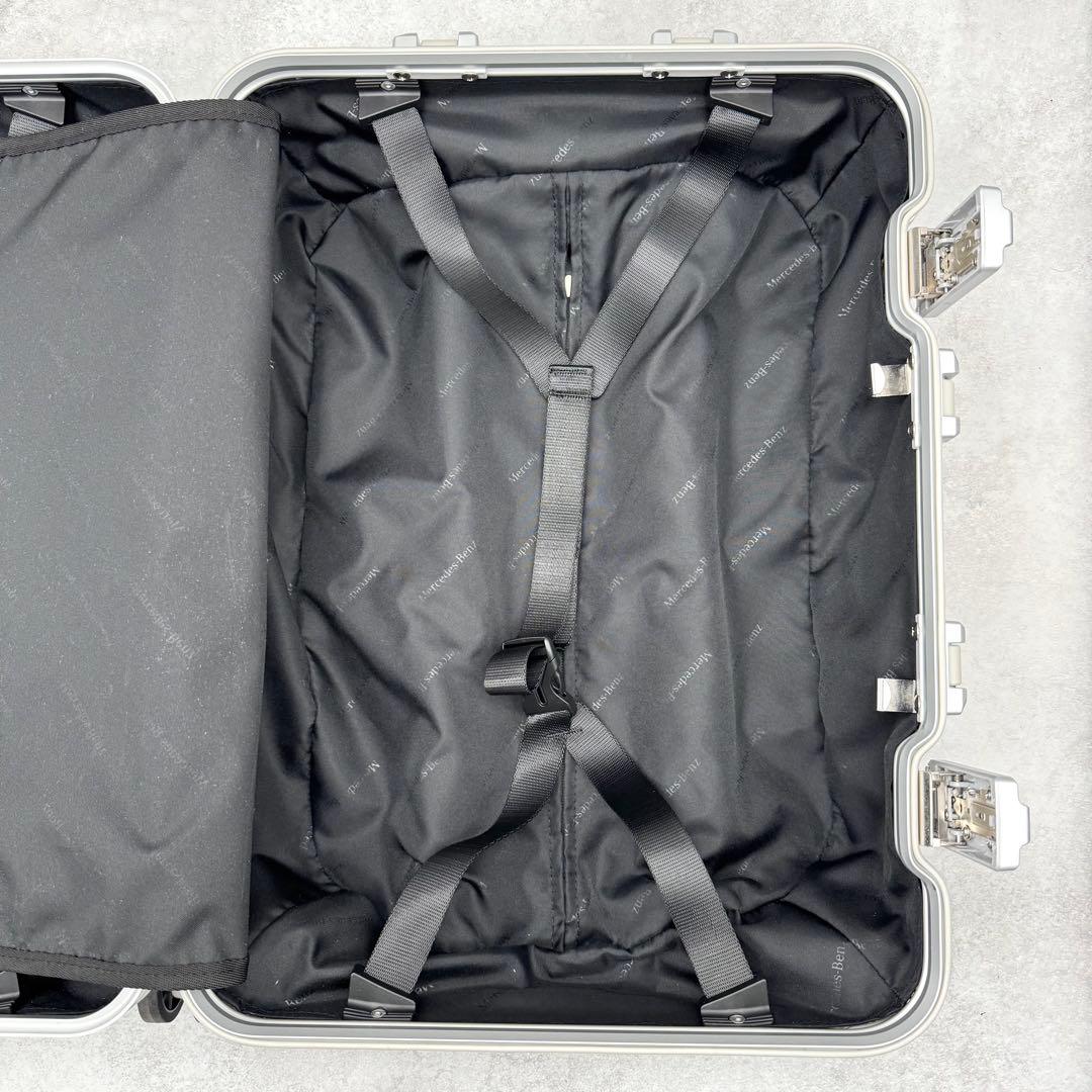 Mercedes Benz アルミスーツケース 32L 4輪 TSAロック搭載