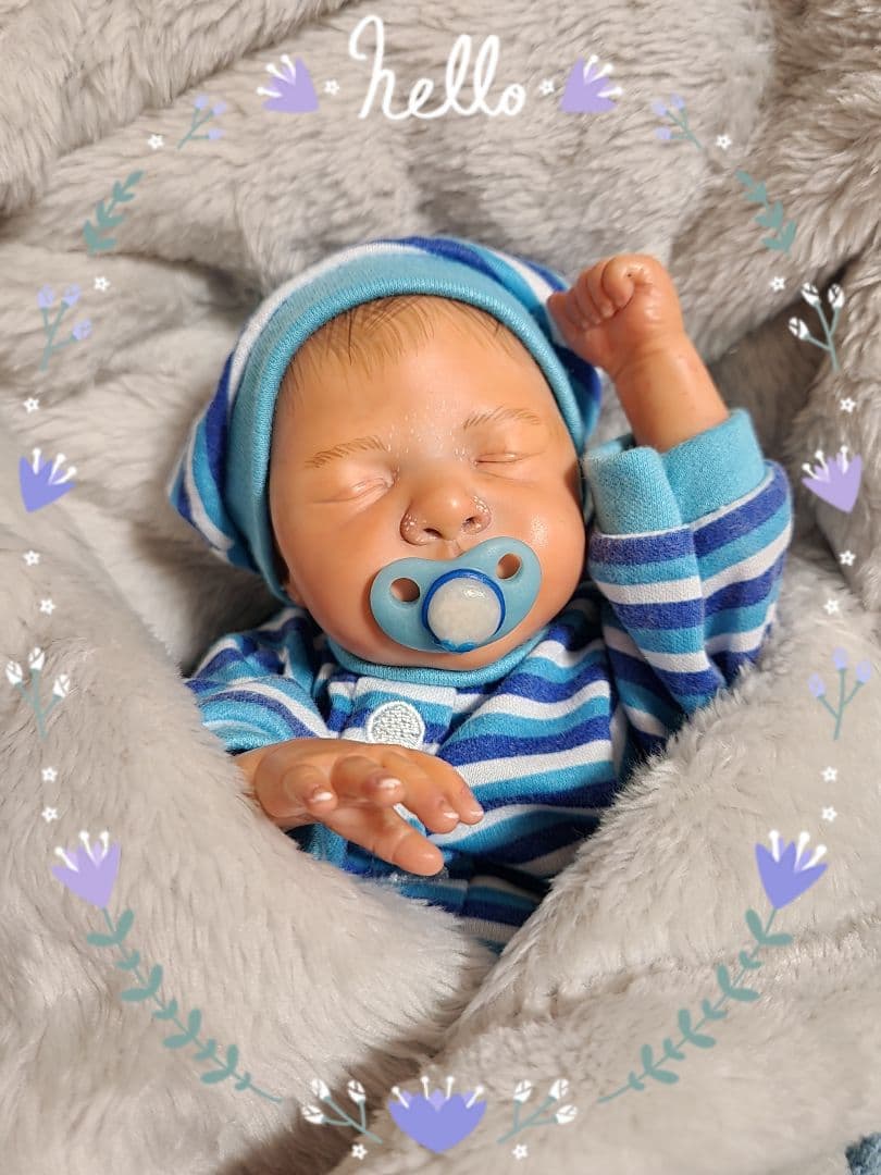 【ひろみんページ】リボーンドール　小さなリアル赤ちゃん　未熟児ベビー