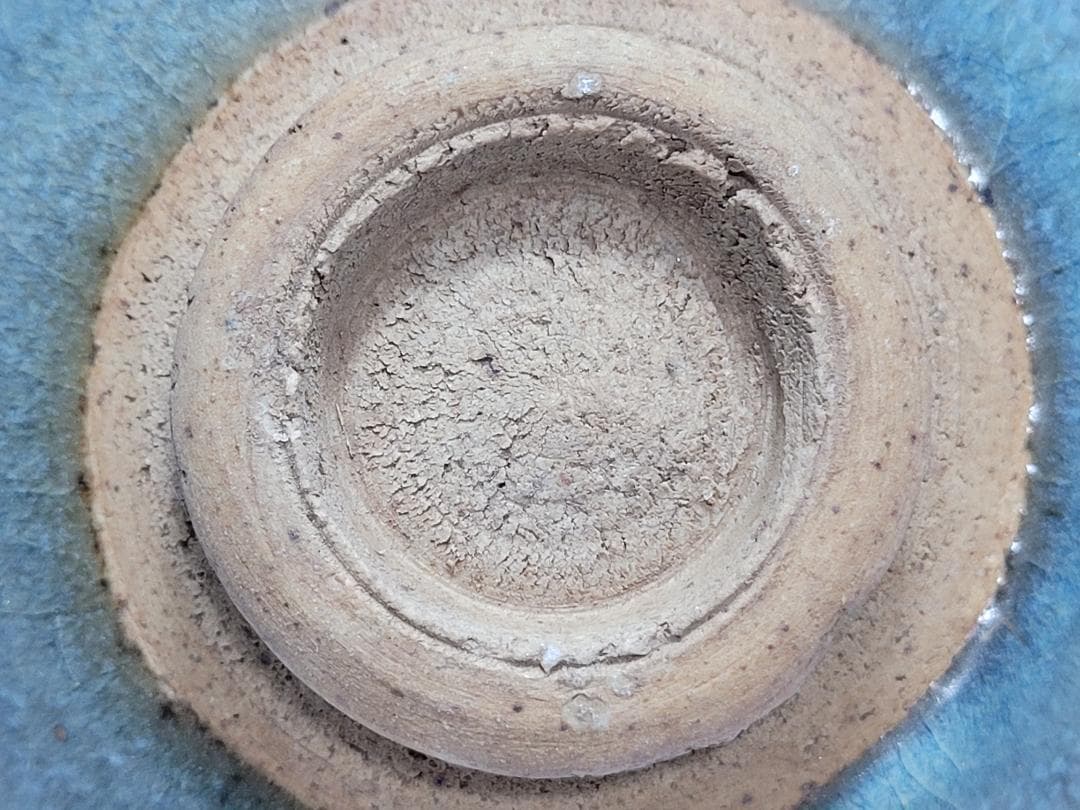 天藍釉 均窯 紅斑窯変 茶杯 宋元時代 幅約9.4cm