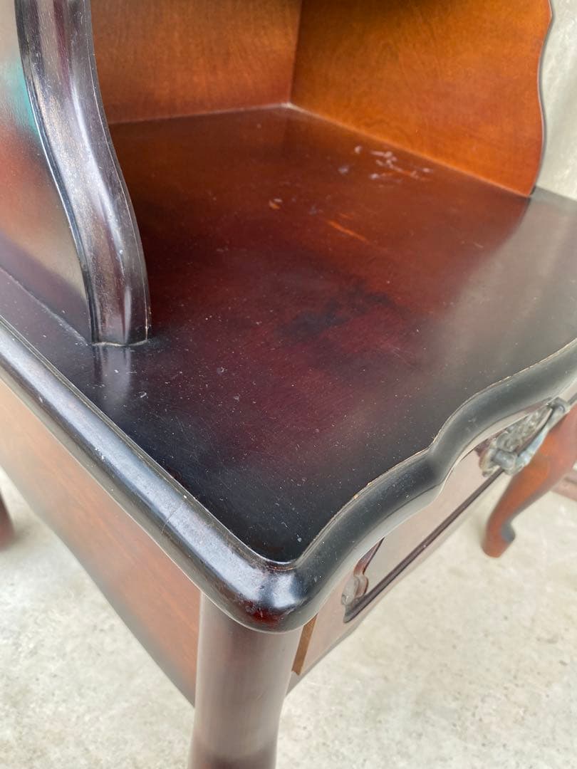 ヒカリ HIKARI 光製作所 チェスト　猫脚 サイドテーブル　電話台