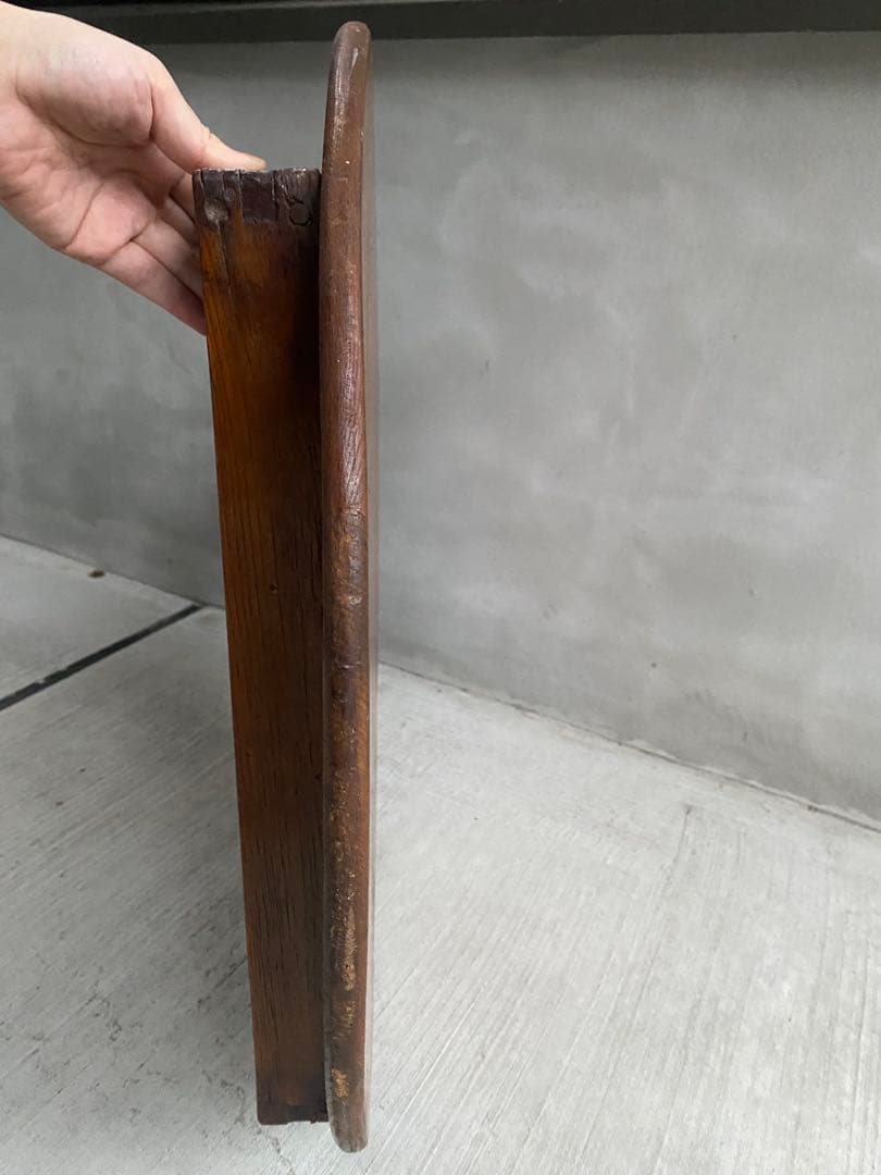 再値下げ‼️昭和レトロなちゃぶ台　折りたたみ式　コンパクト　アンティーク和物