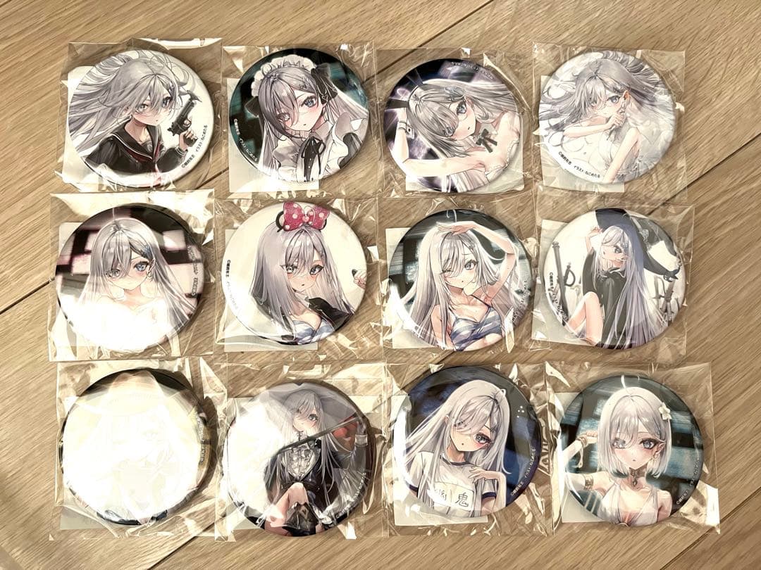 死亡遊戯で飯を食う　缶バッジ　フルコンプ　くじ引き堂　オンラインくじ　まとめ売り