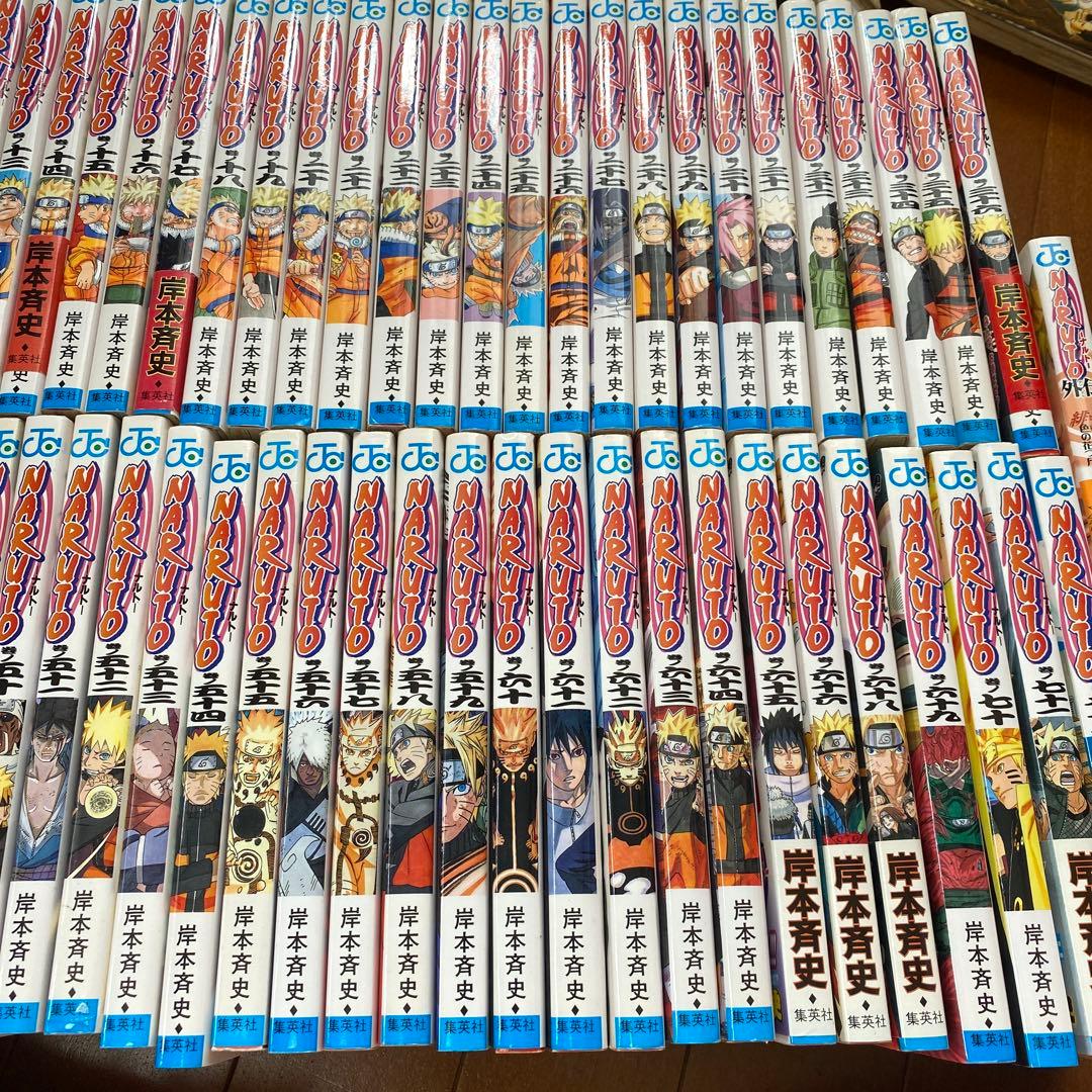 ナルト1巻〜72巻＋ナルト外伝