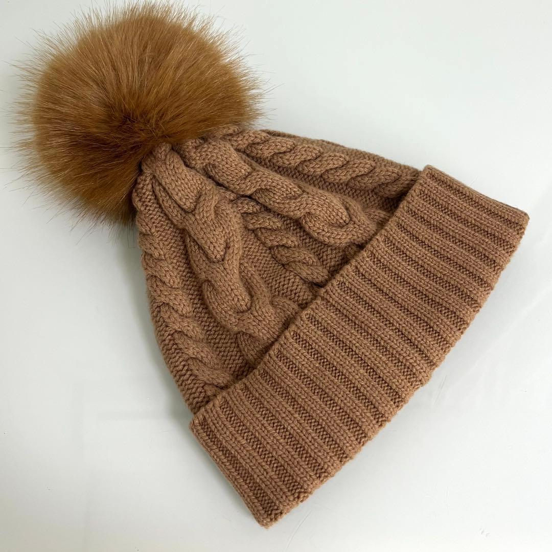 『極美品』MONCLER BERRETTO カシミヤ混 ニット帽