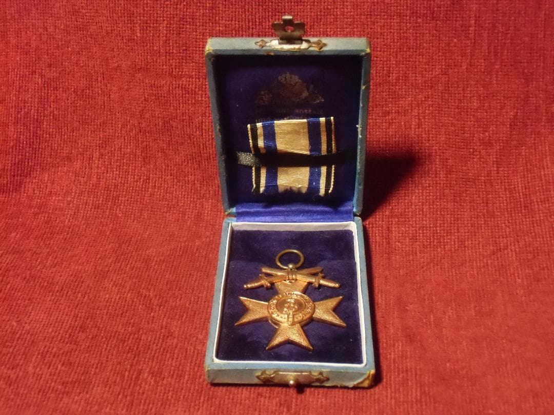 Ｗ帝政ドイツ軍/バイエルン王国＊戦功十字章３級（実物）